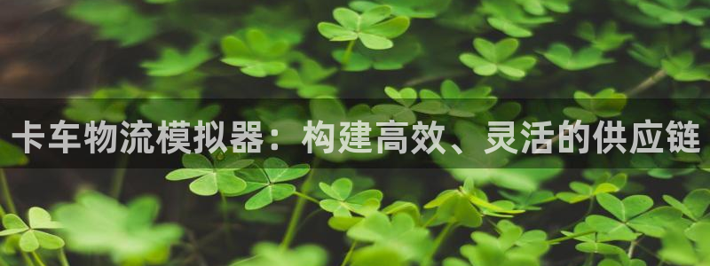 旺财28怎么申请代理：卡车物流模拟器