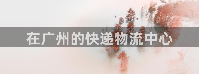 旺财28官网入口pc预测：在广州的快递物流中心