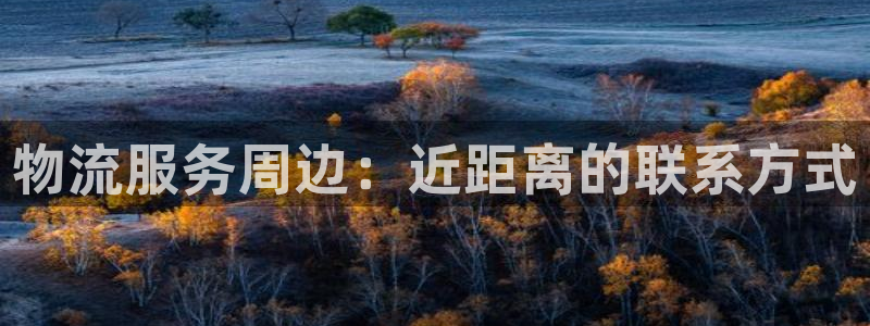 旺财28软件是什么：物流服务周边：近