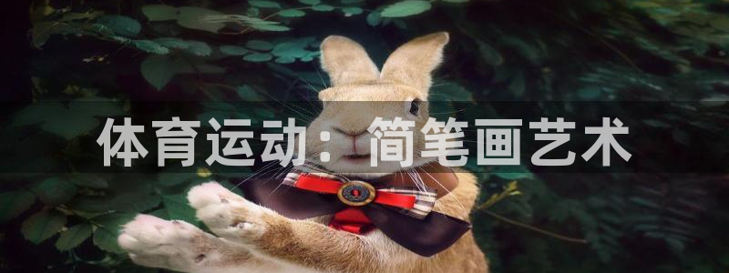 球速体育：体育运动：简笔画艺术